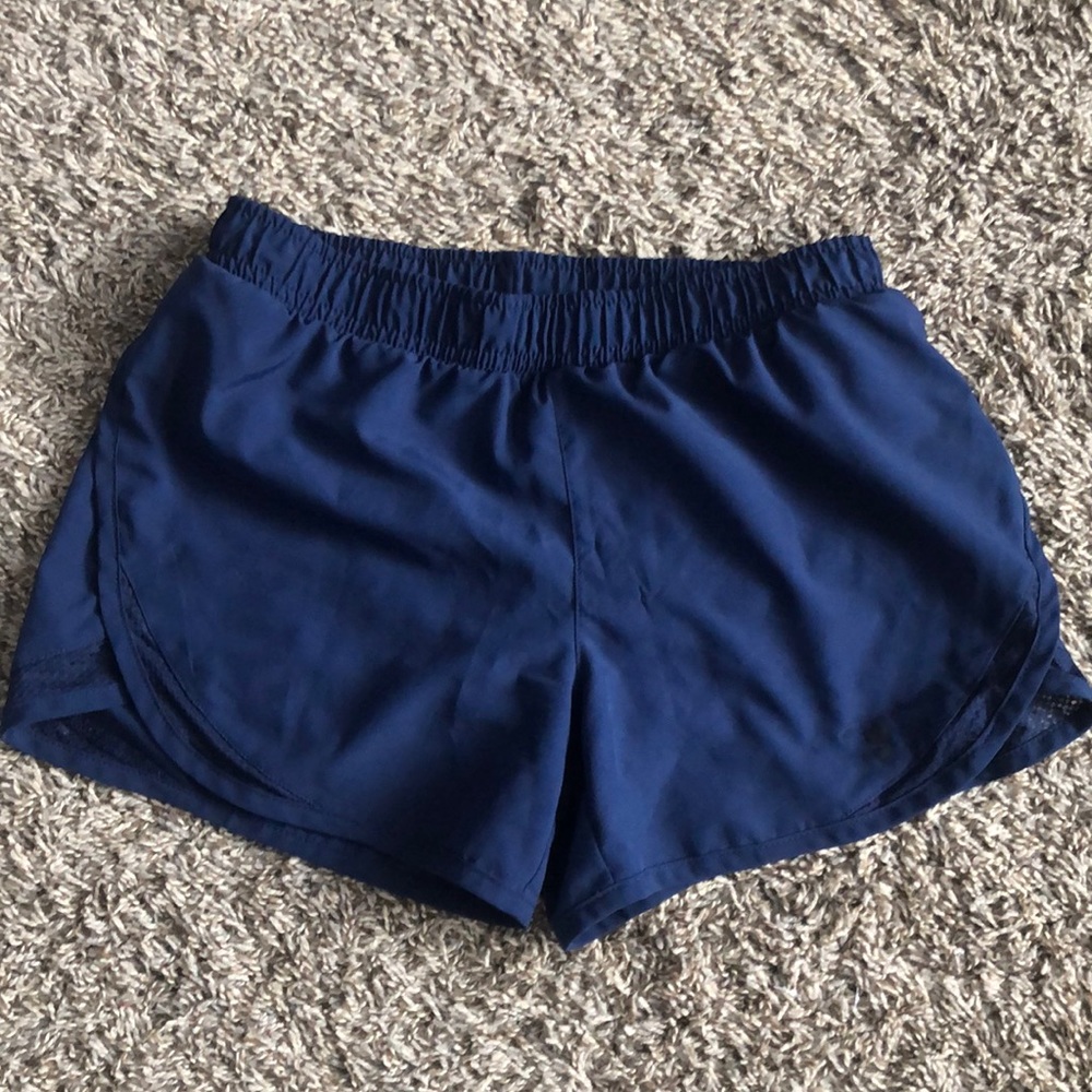 old navy athletic blue shorts